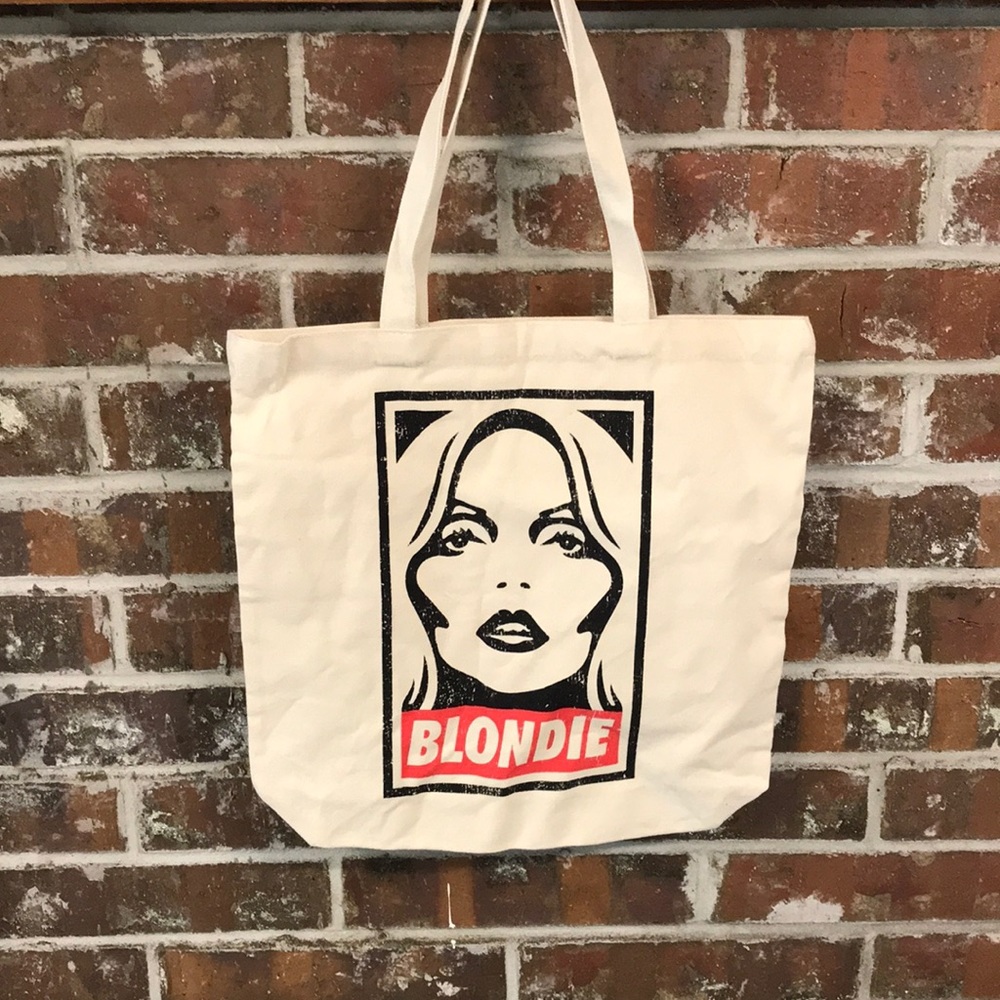 Canvas Shoulder Bag / Tote w/BLONDIE